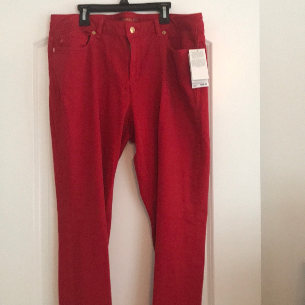 Michael Kors RedBlaze stretch jeans 16w